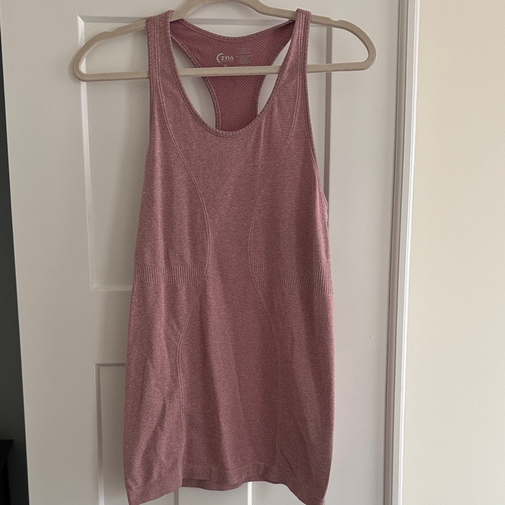ZYIA Women's Pink Tank Top